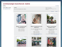 Tablet Screenshot of galerie.wochenanzeiger-muenchen.de